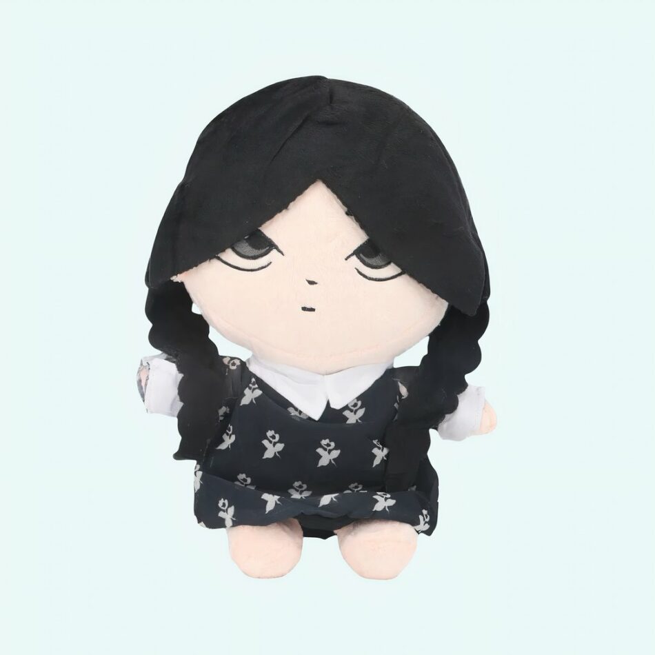 Poupée douce Mercredi Addams 25 cm