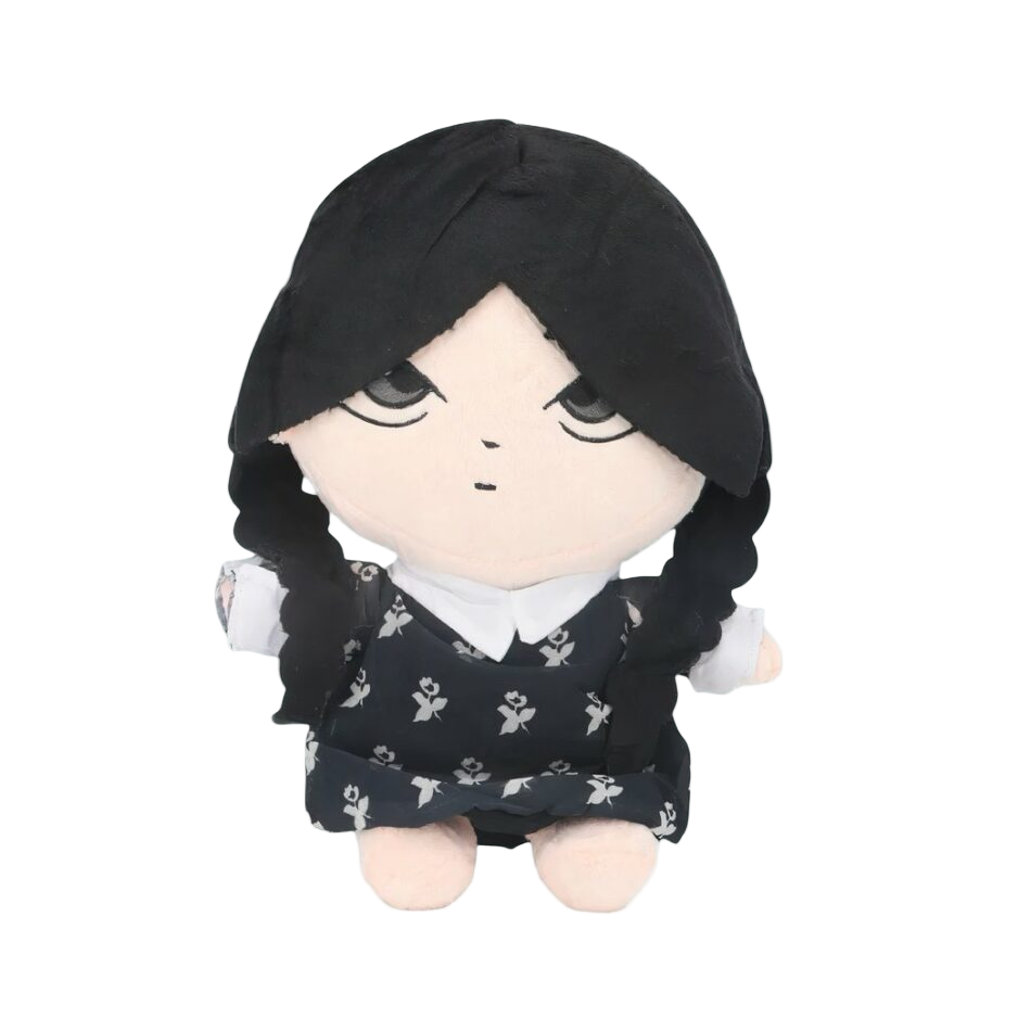 Poupée douce Mercredi Addams 25 cm