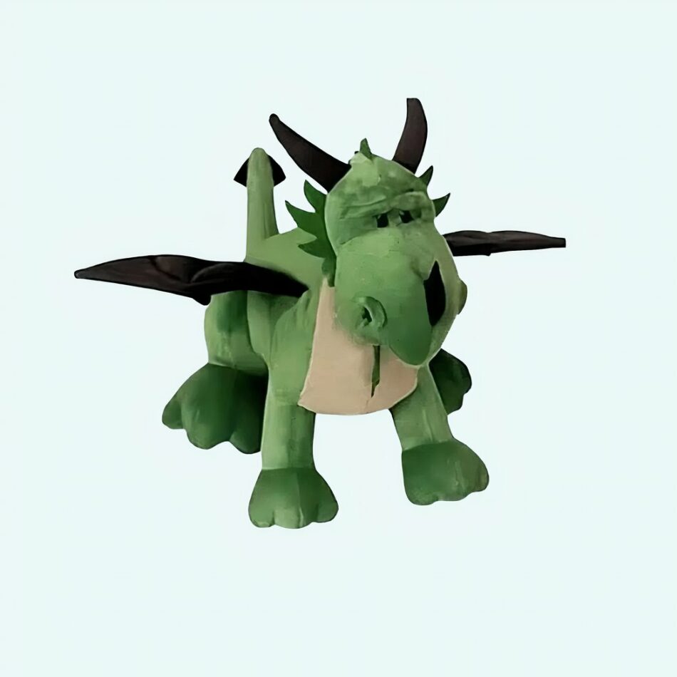 Peluche Dragon vert