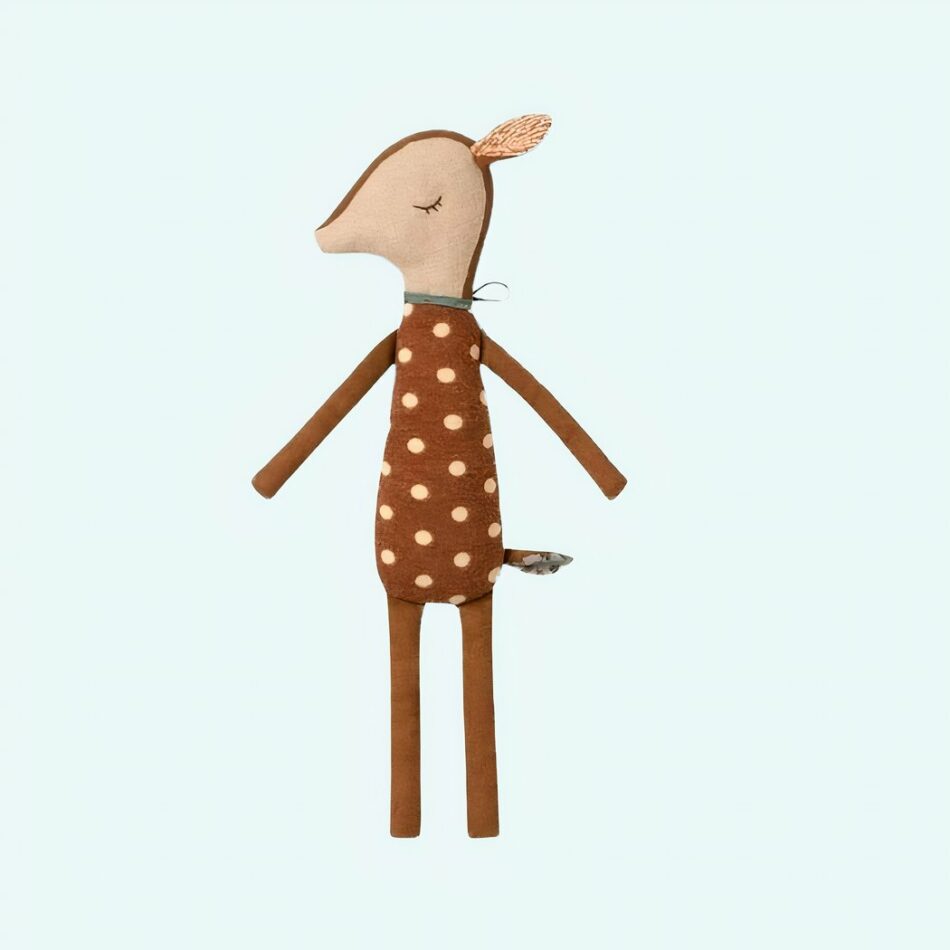 Peluche doudou cerf