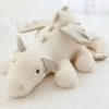 Peluche dragon volant blanc