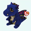 Peluche dragon TY bleu