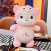 Peluche chat déguisé en dinosaure