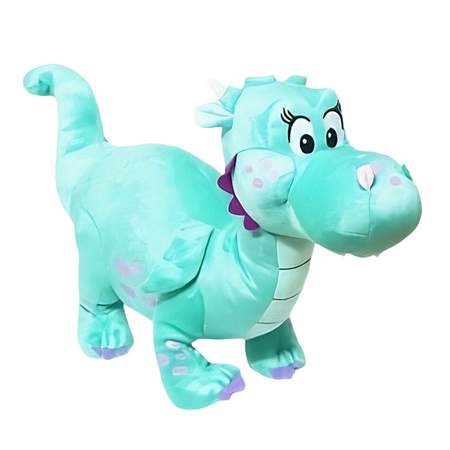 Peluche dragon vert trop mignon