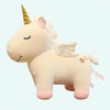 Peluche licorne beige