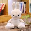 Peluche Miffy côtelé blanc