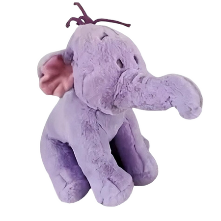 Peluche éléphant violet Disney