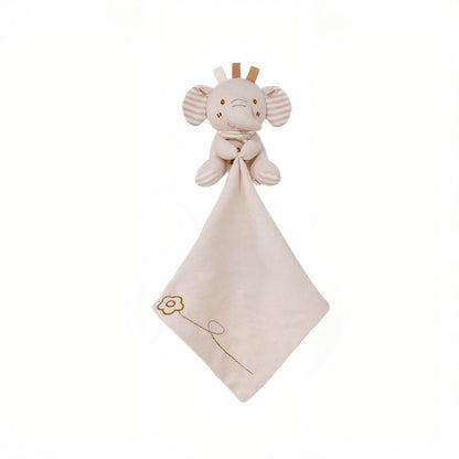 Peluche doudou éléphant beige