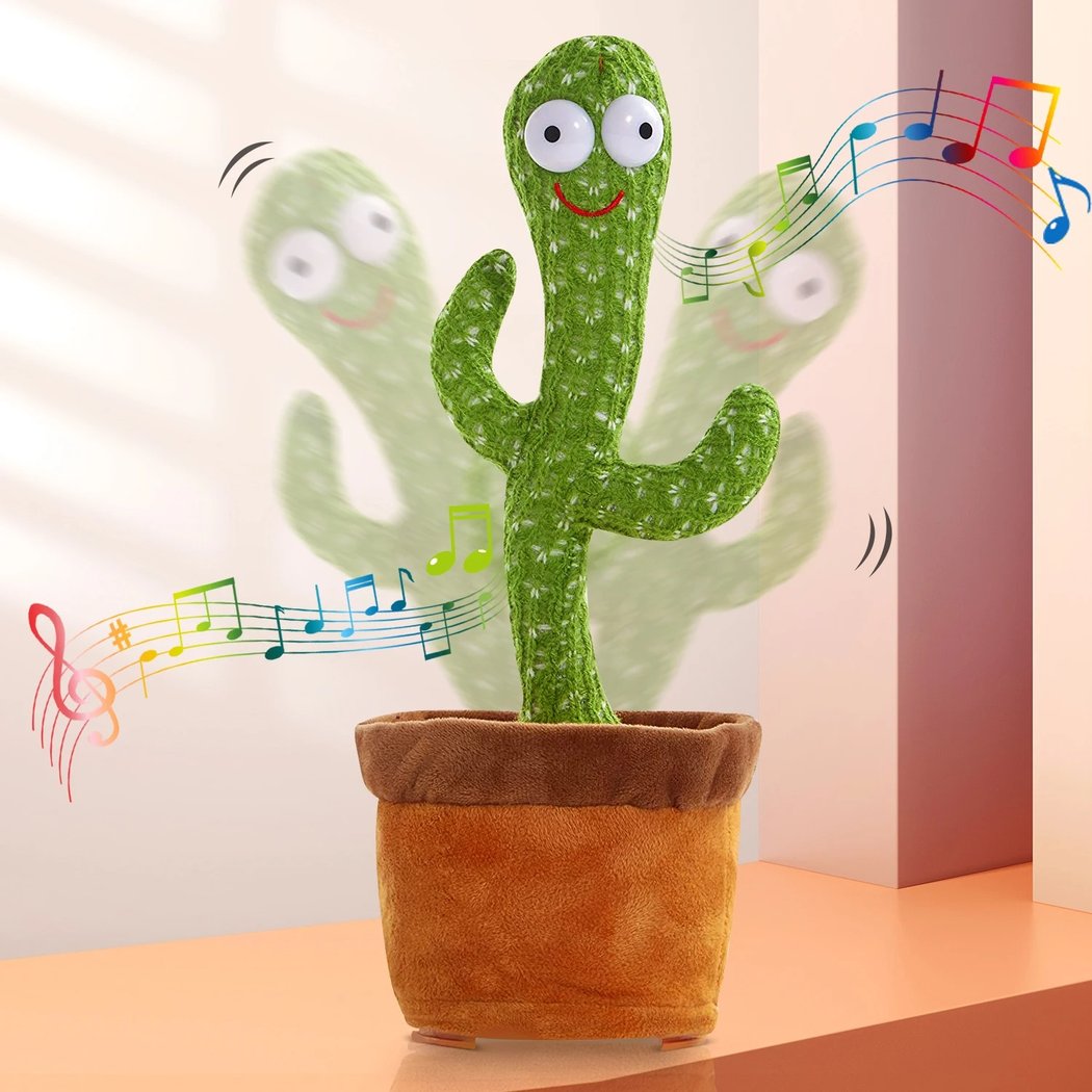 Peluche cactus dansant
