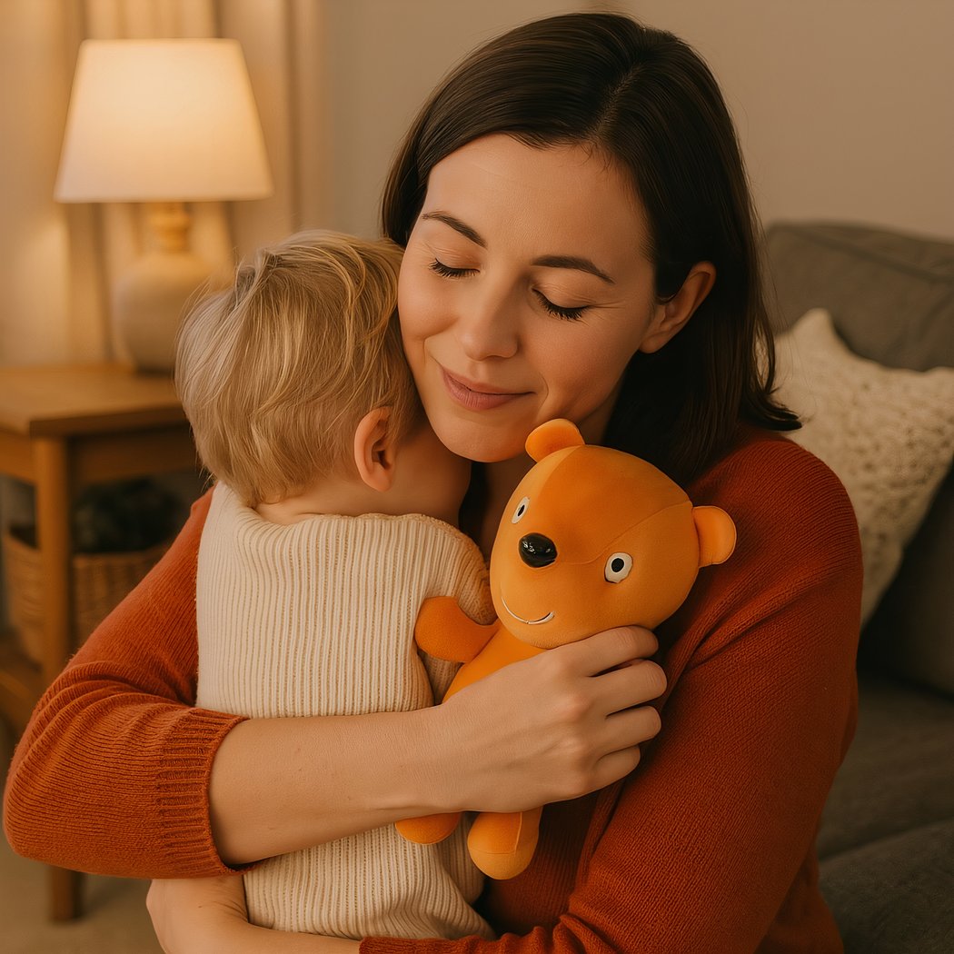 Peluche orange de Peppa Pig