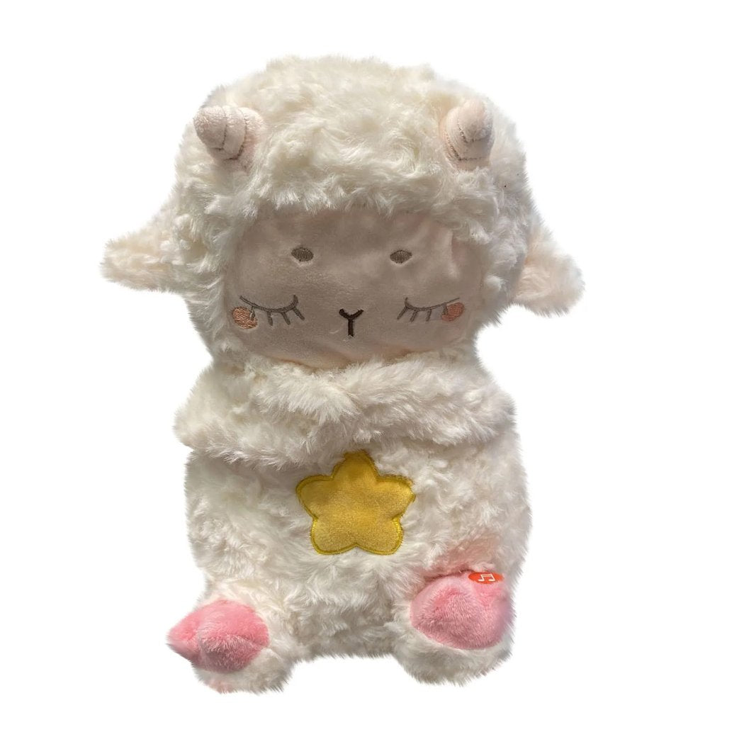 Peluche mouton qui respire avec berceuse apaisante