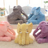 Peluche éléphant oreiller rose