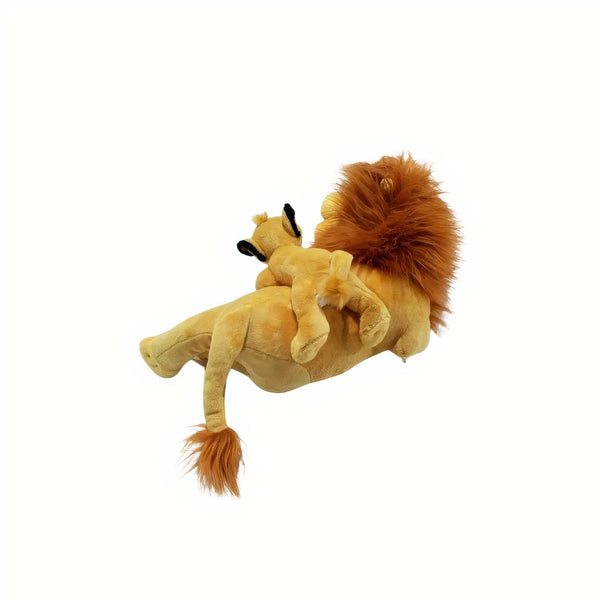 Peluches du Roi Lion Mufasa et Simba