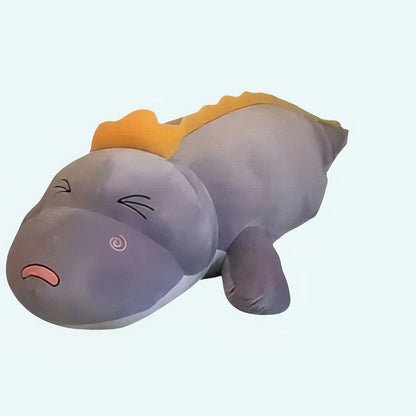 Peluche dinosaure violet adorable