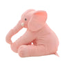 Peluche éléphant oreiller rose