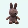 Peluche Miffy côtelé Gris