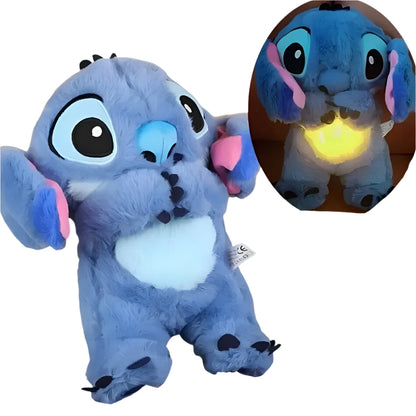 Peluche Stitch respirante avec berceuse apaisante