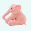 Peluche éléphant oreiller rose