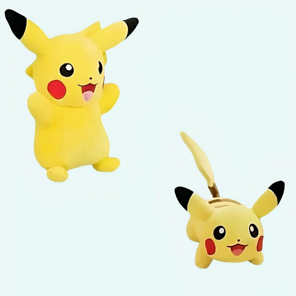 Pack de peluche Pikachu grand sourire
