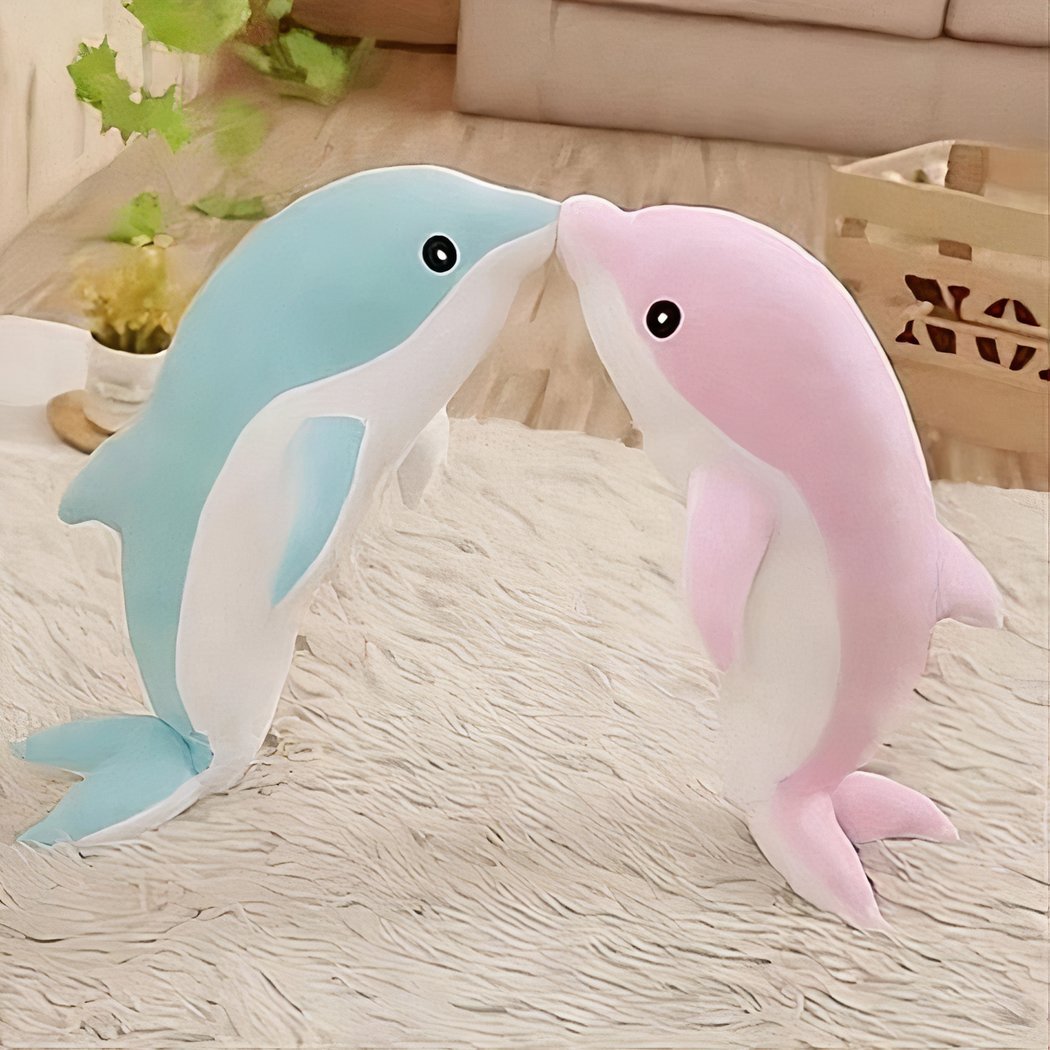 Peluche dauphin mignon