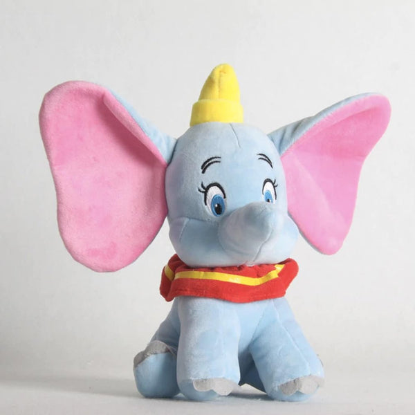 Peluche Dumbo bleu tout doux