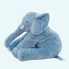 Peluche éléphant oreiller bleue