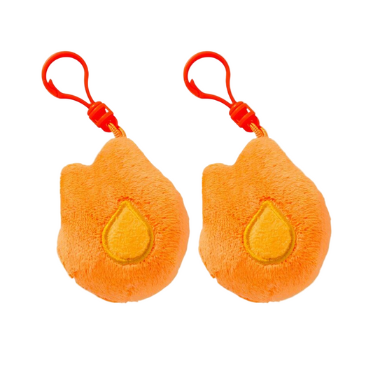 Peluche Duolingo - Flamme Streak lot de 2