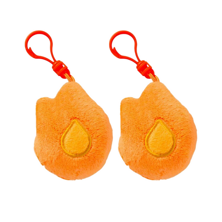 Peluche Duolingo - Flamme Streak lot de 2