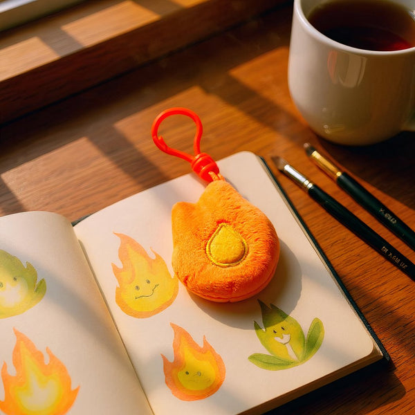 Peluche Duolingo - Flamme Streak lot de 2