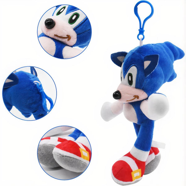 Peluche porte-clé hérisson Sonic