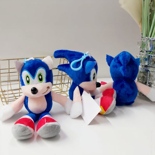 Peluche porte-clé hérisson Sonic