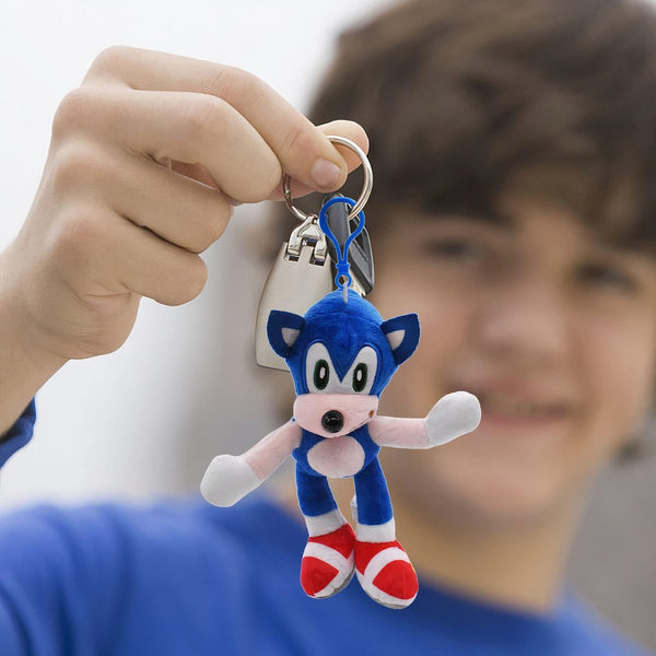 Peluche porte-clé hérisson Sonic