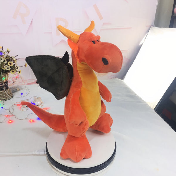 Peluche Dragon orange