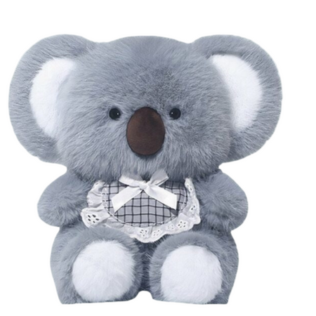 Peluche koala douce grise