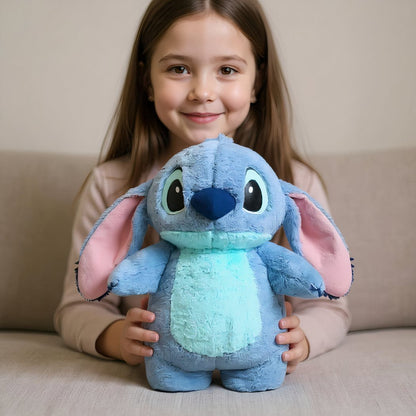 Peluche bouillotte toute douce de Stitch ou Angel