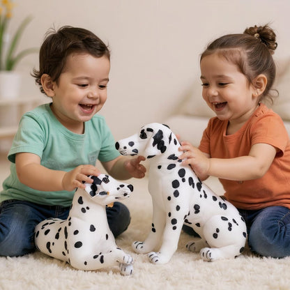Peluche chien dalmatien