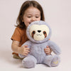 Peluche douce paresseux respirant