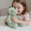 Peluche dinosaure vert ultra doux