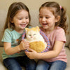 Peluche mini chat endormi