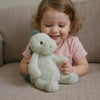 Peluche dinosaure vert ultra doux