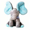 Peluche éléphant interactive pour bébé