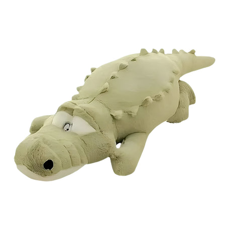 Peluche Crocodile oreiller verte