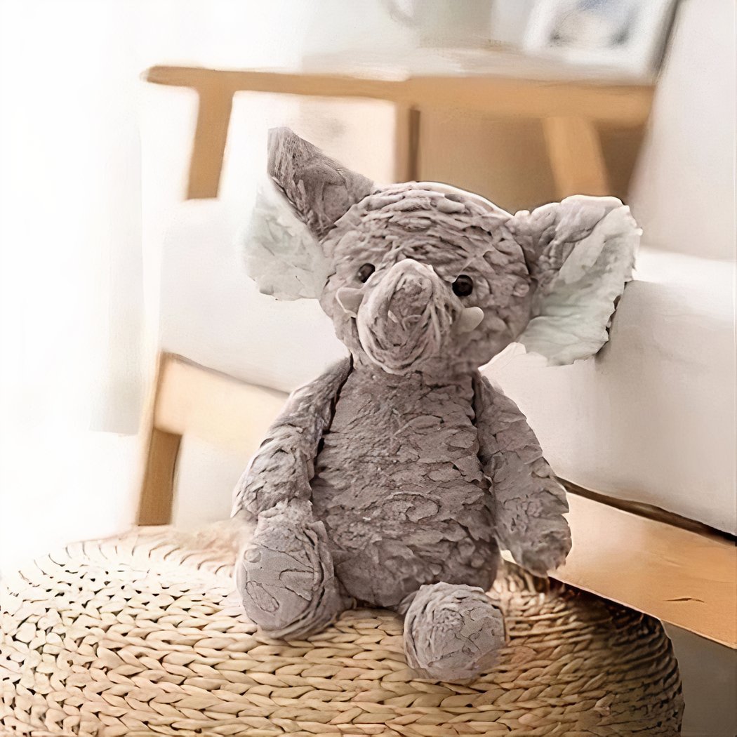 Peluche éléphant toute douce