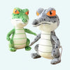 Peluche crocodile vert trop mignonne