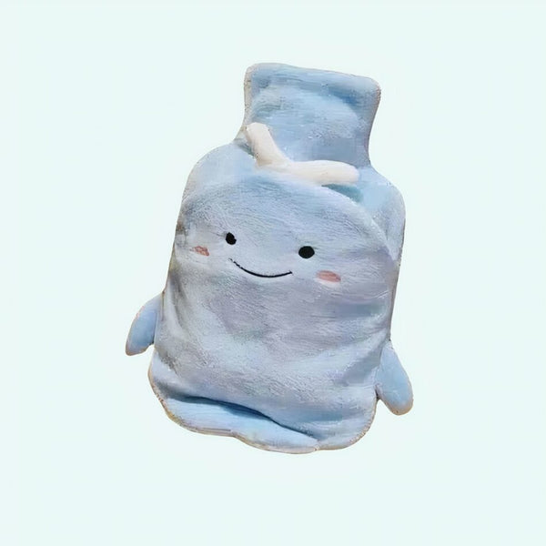 Peluche bouillote baleine