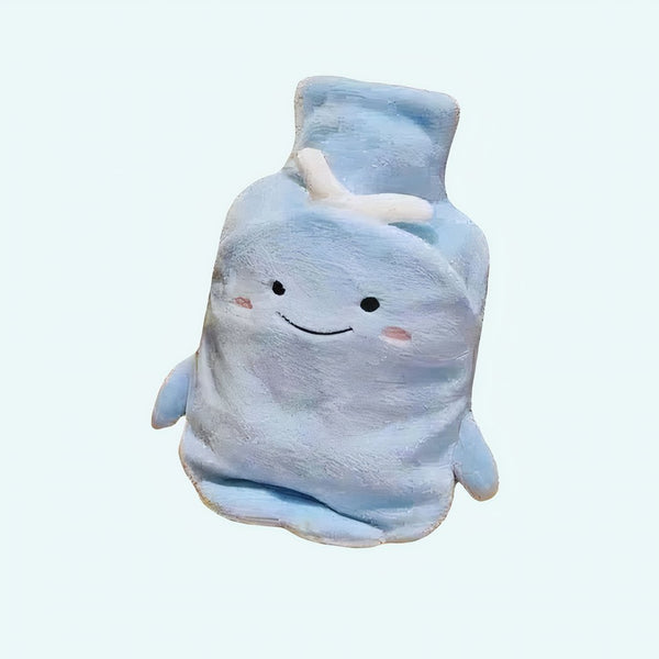 Peluche bouillote baleine