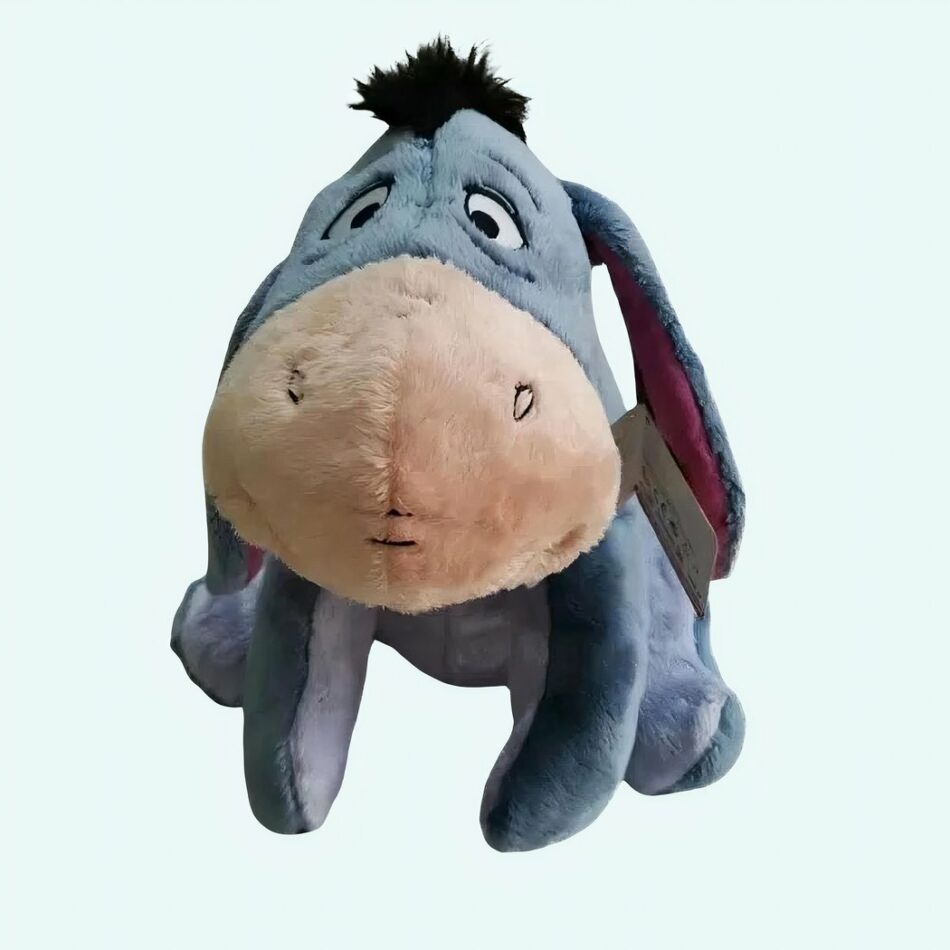 Grande peluche Bourriquet de Winnie l'Ourson