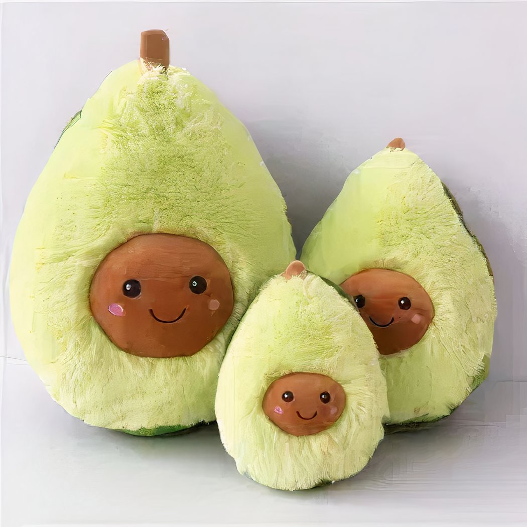Peluche avocat poilu