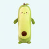 Peluche oreiller géant en forme d'avocat