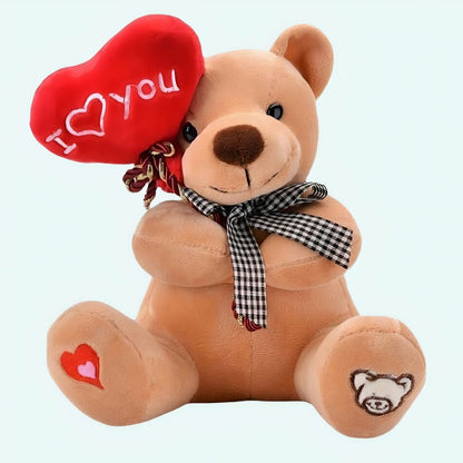 Ours en peluche avec coeur mignon
